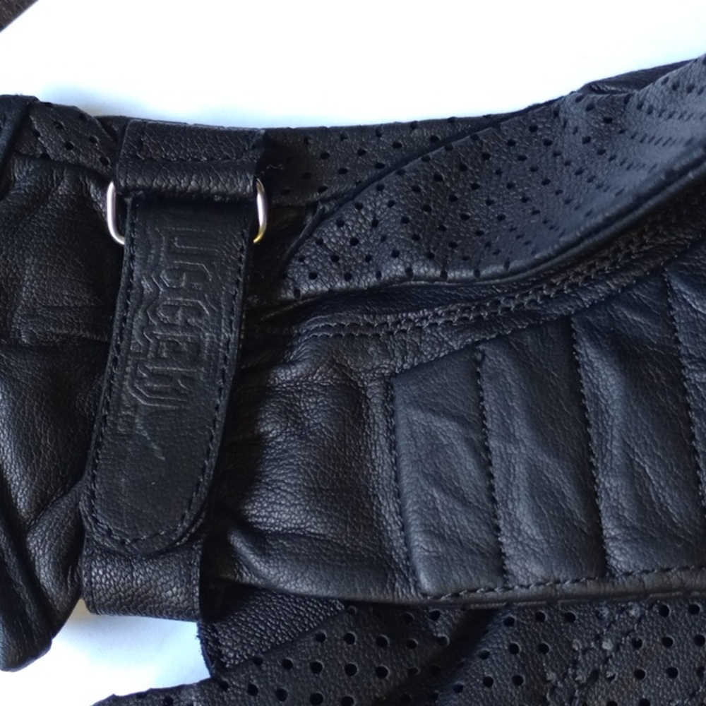 Hugger Leather Womens Weather Lite  Riding Casual Breathable Gloves XS New - Picture 4 of 7